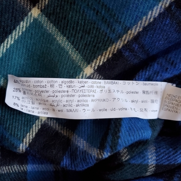 NWT Zara Oversized Plaid Overshirt Shacket Size XS - Picture 15 of 16